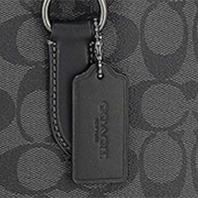 コーチ トートバッグ 2way ショルダーバッグ メンズ アウトレット ブランド COACH CR314 QBMI5 チャコール/ブラック 軽量 手提げ 高級 おしゃれ プレゼント 男性 実用的 かっこいい