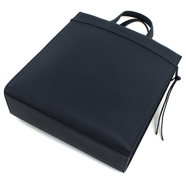 フェンディ トートバッグ メンズ FENDI レザー 7VA583 ネイビー系 バッグ 軽量 手提げ ブランド 高級 おしゃれ プレゼント 男性 実用的 かっこいい