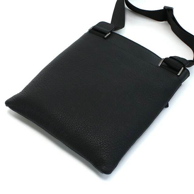 フェラガモ 斜め掛け ショルダーバッグ メンズ FERRAGAMO イタリア 24-0131 ブラック バッグ 斜めがけ ブランド 高級 おしゃれ プレゼント 男性 実用的 かっこいい