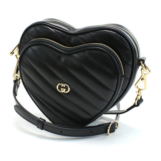 グッチ 斜め掛け ショルダーバッグ レディース ブランド GUCCI イタリア 751628 ブラック バッグ