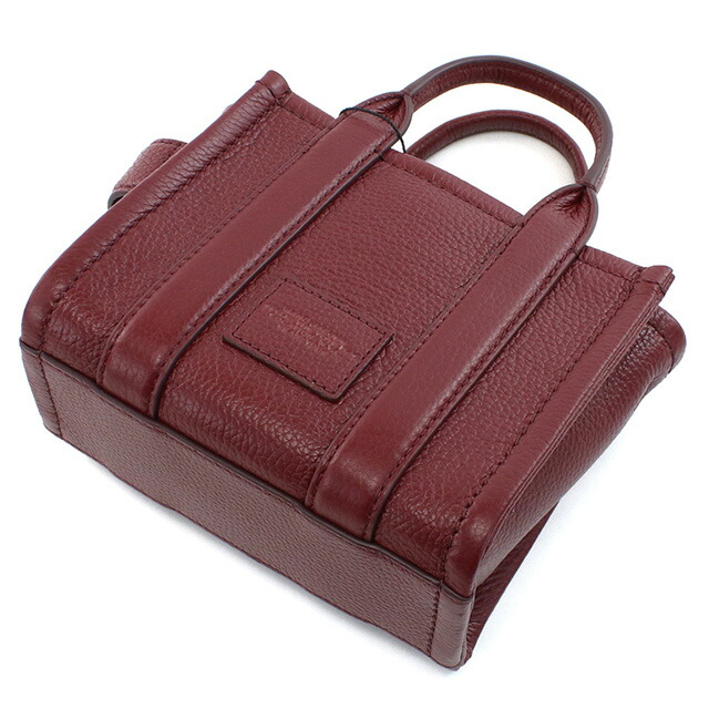 マーク・ジェイコブス トートバッグ レディース MARC JACOBS THE MICRO TOTE レザー ベトナム H053L01RE22 CHERRY ボルドー系 バッグ 軽量 手提げ ブランド 高級 おしゃれ プレゼント 女性 実用的 かわいい