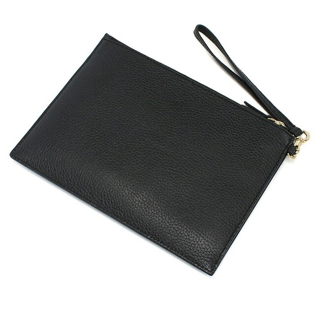 マーク・ジェイコブス 化粧ポーチ ポーチ レディース MARC JACOBS THE SMALL WRISTLET レザー ベトナム 2S3SMP036S01 BLACK ブラック バッグ 持ち歩き 小さめ 小物入れ ブランド 高級 おしゃれ プレゼント 女性 実用的 かわいい