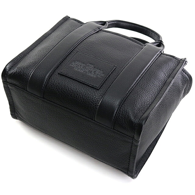 マークジェイコブス トートバッグ レディース ブランド MARC JACOBS MINI TRAVELER TOTE 2WAY レザー H009L01SP21 ブラック 軽量 手提げ 高級 おしゃれ プレゼント 女性 実用的 かわいい
