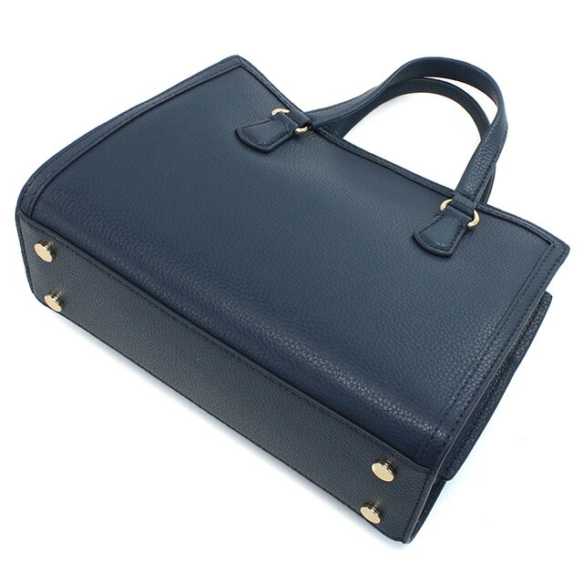 マイケル・コース ハンドバッグ レディース MICHAEL KORS CHANTAL レザー ベトナム 30F2G7CM1T NAVY ネイビー系 バッグ 軽量 小さめ 手提げ ブランド 高級 おしゃれ プレゼント 女性 実用的 かわいい