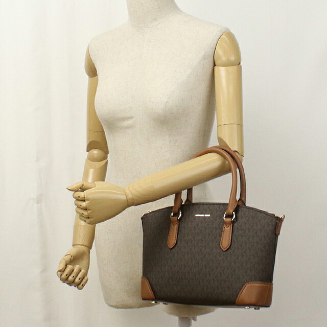 マイケルコース ハンドバッグ レディース ブランド MICHAEL KORS MURPHY 2WAY 30R6G1WS8B ブラウン 軽量 小さめ 手提げ 高級 おしゃれ プレゼント 女性 実用的 かわいい