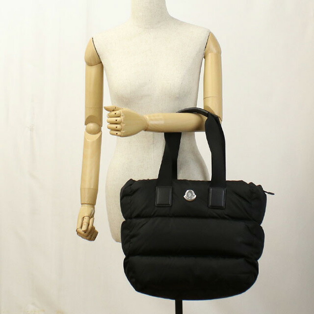 モンクレール トートバッグ レディース ブランド MONCLER 5D00015 ブラック バッグ 軽量 手提げ 高級 おしゃれ プレゼント 女性 実用的 かわいい