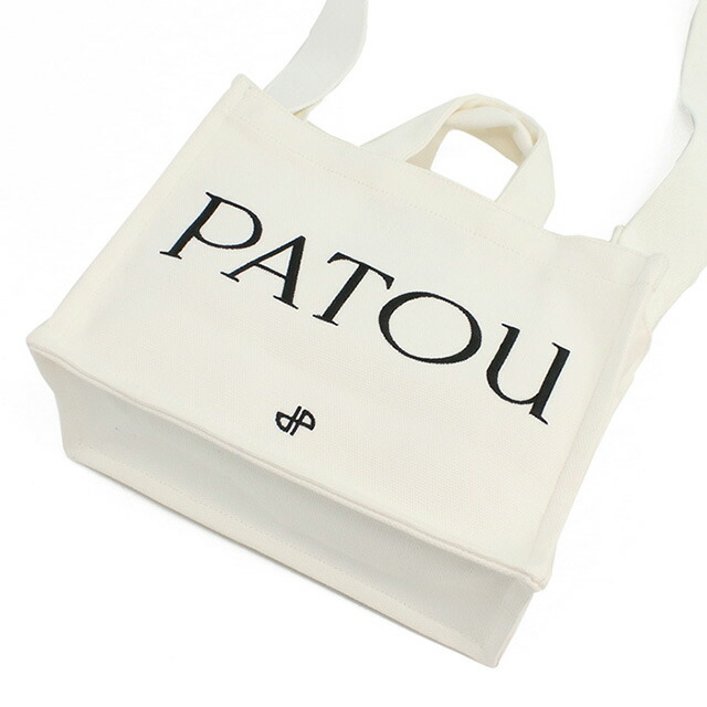 パトゥ トートバッグ レディース ブランド PATOU マダガスカル AC0440076 WHITE バッグ 軽量 手提げ 高級 おしゃれ プレゼント 女性 実用的 かわいい