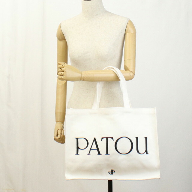パトゥ トートバッグ レディース ブランド PATOU AC0450076 ホワイト バッグ 軽量 手提げ 高級 おしゃれ プレゼント 女性 実用的 かわいい