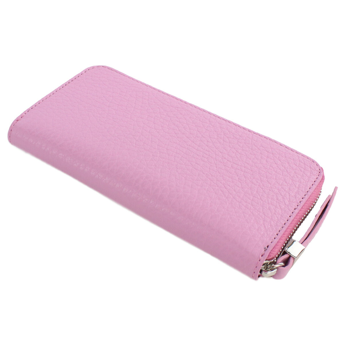 サラバーグラー 長財布ラウンドファスナー レディース Sara Burglar BUFALO LOGO レザー イタリア 110L GLICINE ピンク系 財布 ウォレット ブランド 高級 おしゃれ プレゼント 実用的