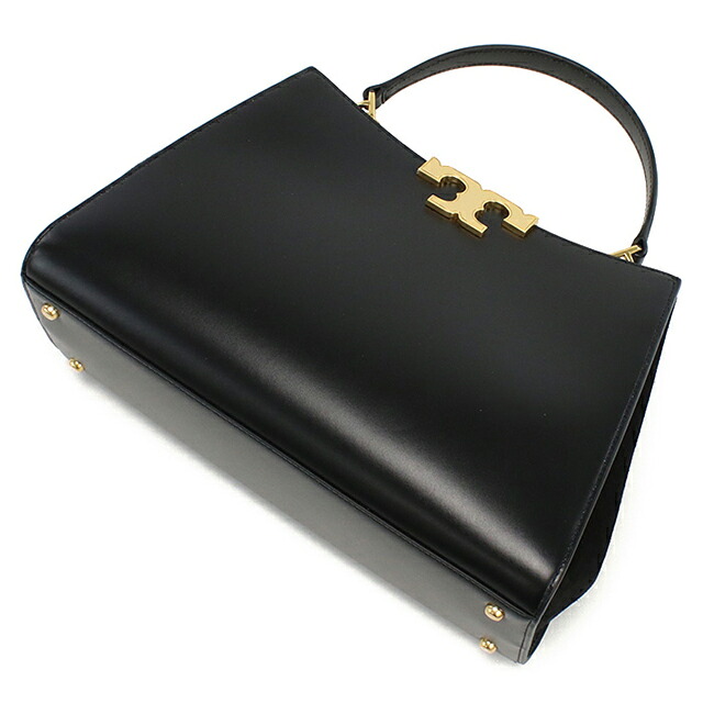 トリーバーチ ハンドバッグ レディース ブランド Tory Burch ELEANOR 137312 ブラック 軽量 小さめ 手提げ 高級 おしゃれ プレゼント 女性 実用的 かわいい