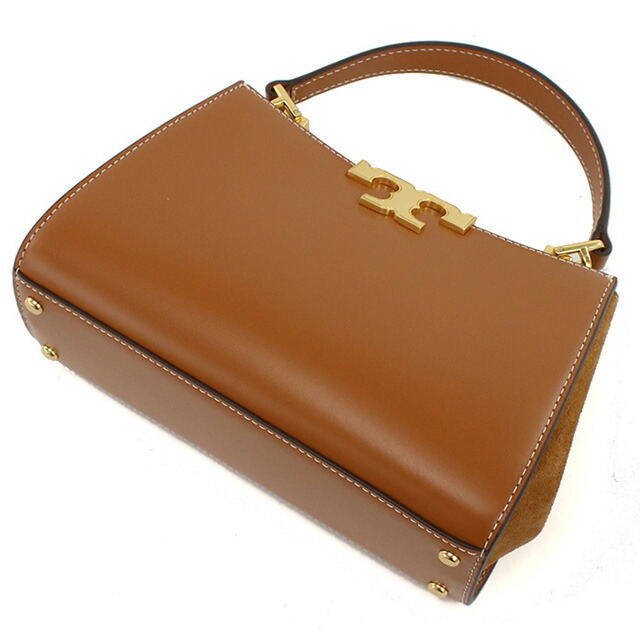 トリーバーチ ハンドバッグ レディース TORY BURCH ELEANOR 154816 WHISKEY ブラウン系 バッグ 軽量 小さめ 手提げ ブランド 高級 おしゃれ プレゼント 女性 実用的 かわいい