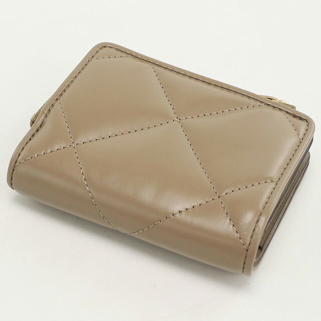 トリーバーチ 二折財布小銭入付き レディース ブランド Tory Burch レザー 154990 ブラウン 財布