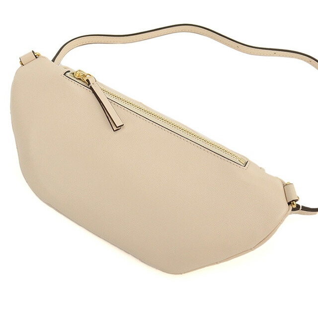 トリーバーチ ボディバッグ レディース ブランド TORY BURCH FLEMING NEW BELT BAG レザー 160132 NEW CREAM ベージュ系 バッグ 軽量 小さめ 高級 おしゃれ プレゼント 女性 実用的 かわいい