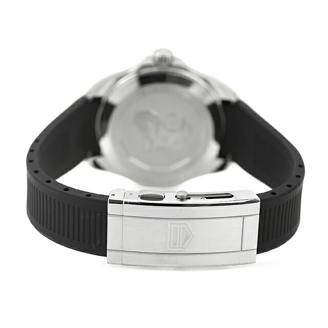 タグ・ホイヤー アクアレーサー プロフェッショナル300 デイト 43mm 自動巻き 腕時計 ブランド メンズ TAG Heuer WBP201A.FT6197 アナログ ブラック 黒 おしゃれ 防水 プレゼント 男性 実用的
