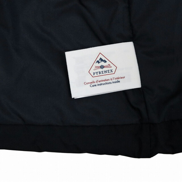 ピレネックス PYRENEX SPOUTNIC MINI RIPSTOP VEST ダウンベスト HMY021-BLACK-S メンズ ダウンジャケット ブランド