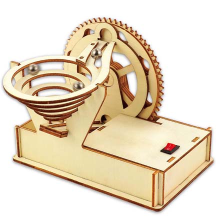 木製電動トルネードコースタークラフトキット FDC