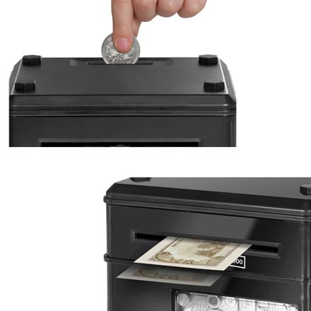 電動貯金箱 暗証番号式シークレットバンク ハック
