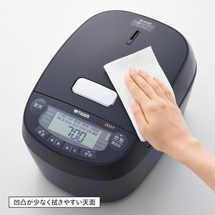 タイガー 圧力IHジャー炊飯器 5.5合炊き オフブラック JPV-L100KO