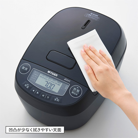 タイガー 圧力IHジャー炊飯器 5.5合炊き グロスブラック JPV-M100KG