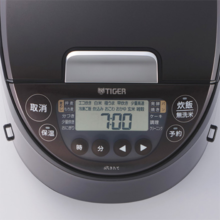 タイガー IHジャー炊飯器 5.5合炊き パールブラック JPW-J100KP