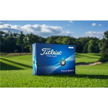 タイトリスト NEW TOUR SOFT ゴルフボール Titleist 1ダース/12球入り ホワイト