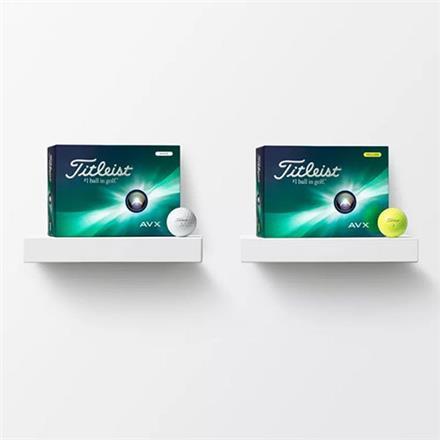 タイトリスト AVX ゴルフボール ホワイト,イエロー Titleist 1ダース/12球 T9014S-J T9114S-J イエロー