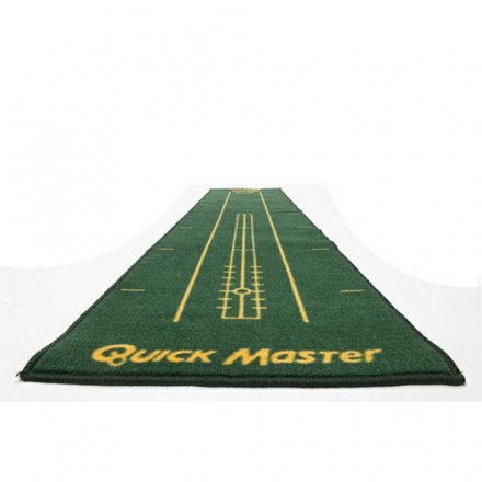 ヤマニ ゴルフ クイックマスター QMMGNT35 パッティング マット QuickMaster PUTTING MAT パターマット 練習機 ブラック(10)