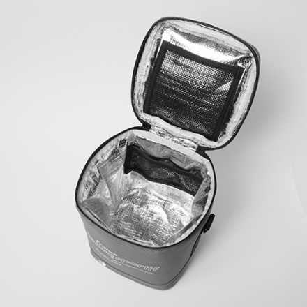 ルコック ゴルフ LG4FTT45M 保冷保温機能付き 縦型カート ポーチ ネイビー(NV00)