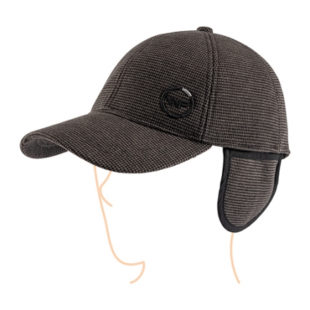 キャスコ ウェザーフリー WFWC-2540 耳当て付き キャップ ブラウン