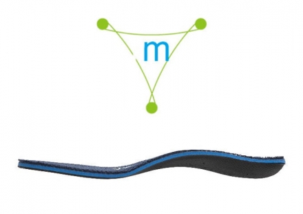 ムジーク ニュートラモーション スポーツライト MZISL-025 インソール M(24.5-26cm)