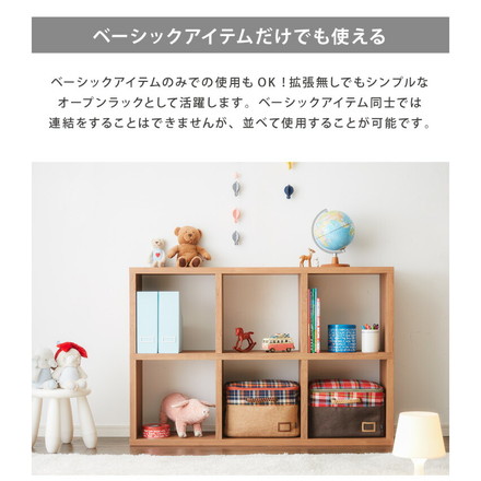 レクタックス 組み合わせオープンラック ラック 収納ラック シェルフ ナチュラル シンプル 収納 本棚 テレビボード