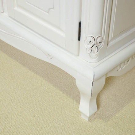 キャビネット 幅110cm マホガ二ー材 完成品 ホワイト 高級感 エレガント ホワイト ミニチェスト ローチェスト