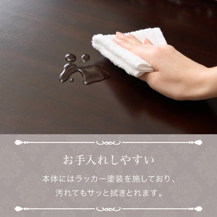 ローボード 幅150cm マホガ二ー材 完成品 ブラウン 高級感 エレガント ブラウン テレビ台 TV台 テレビボード