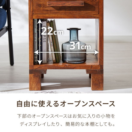 サイドテーブル 西海岸風 幅35cm テーブル ソファテーブル パソコンテーブル 北欧