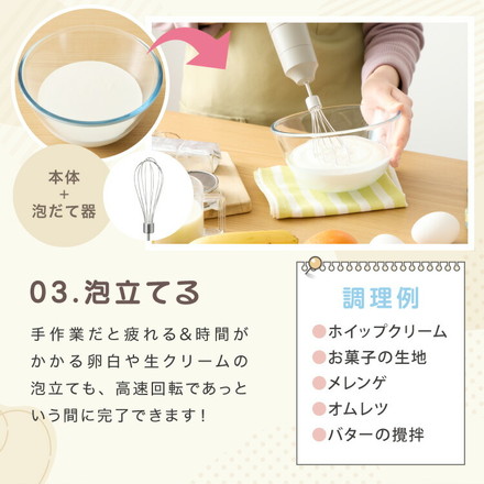 【選べるセット】ハンドブレンダー 多機能 ブレンダー チョッパー フードプロセッサー ふた付きカップ 離乳食 介護食 simplus シンプラス SP-BD02 スレートグレー アタッチメントフルセット