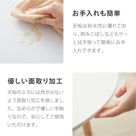 ダイニングテーブル 丸テーブル 白 幅60cm 幅80cm 組み立て簡単 お手入れ簡単 円形 スチール MDF ホワイト 省スペース コンパクト 2人用 3人用 おしゃれ 北欧 一人暮らし カフェテーブル 幅60cm オールブラック