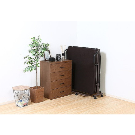 ワンタッチベッド フリーロック42段 高床タイプ W975×D2070×H500mm 385mm スチール