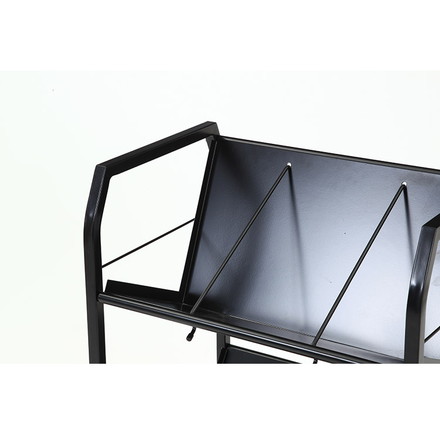 ファイルラック 3段 キャスター付き ファイルワゴン 本棚 オープンラック デスクワゴン 収納ワゴン 収納棚 リビング