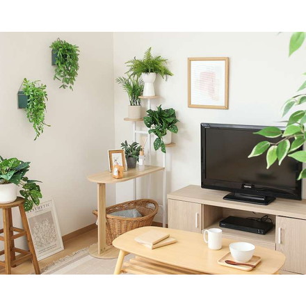 ディスプレイサイドテーブル W84 WH