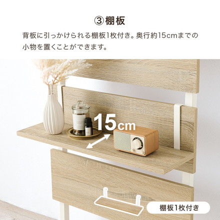 突っ張りマガジンラック 幅60 大理石調 木目調 つっぱり ラック 北欧 突張り 収納 棚 本棚 シェルフ グレー×ブラック