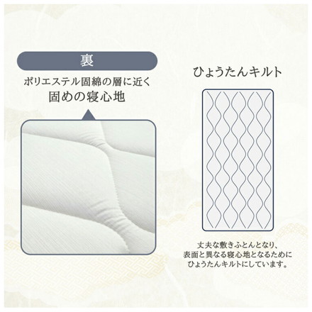 至福の眠り 丸八真綿 4層 羊毛 敷き布団 シングル 日本製 マルハチ 布団 マットレス ベッド 敷き 国産 極厚