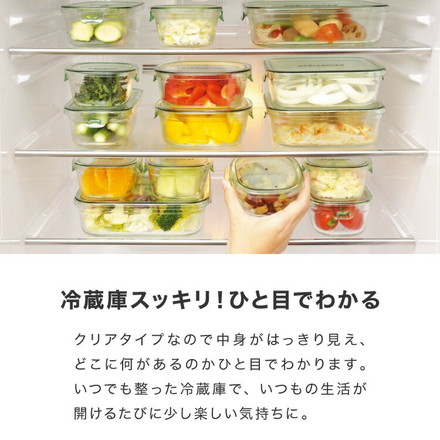 iwaki イワキ 新色 耐熱ガラス保存容器 7点セット システムセット PC-PRN7G4 PC-PRN7GY2 グレージュ