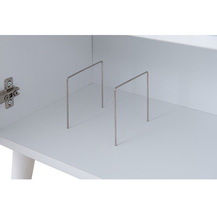 WHITE LIV 幅60 奥行30 高さ80.5 キャビネット ホワイト フレンチシャビー ルーター収納 電話台