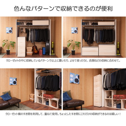 桐心 桐ケース 1段 衣装ケース 押入れ クローゼット 桐たんす 保管庫 保管ケース 竹炭シート 着物 衣類収納 洋服