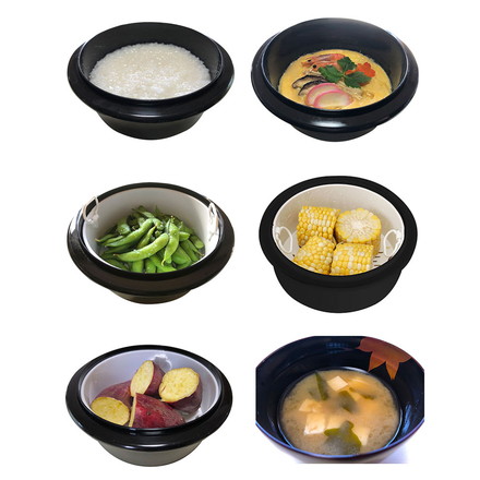 圧力弁でおいしく炊ける 電子レンジ用炊飯器 0.5合~2合炊き 電子レンジでチンするだけ! すのこ 蒸し器