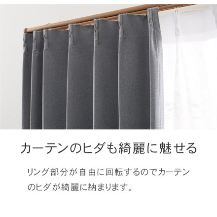 カーテンレール シングル 2m TOSO 正面付け トーソー レガートスクエア Aキャップ ブラケット付き 部品付き アッシュグレイン