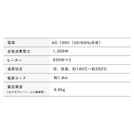 アイリスオーヤマ 両面ホットプレートワイド DPOL-W31-C アイボリー ※他色あり