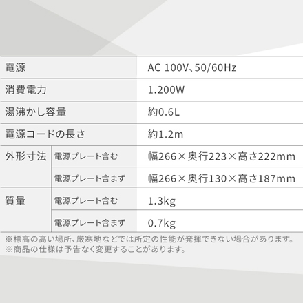 アイリスオーヤマ ドリップケトル 温度調節付 IKE-C601T-CW ホワイト