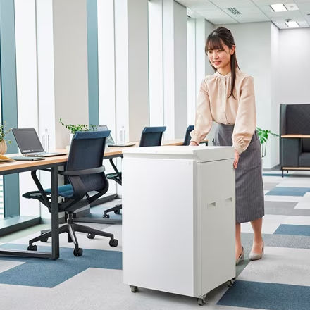 アイリスオーヤマ オートフィードシュレッダー AFS3350C-B ブラック