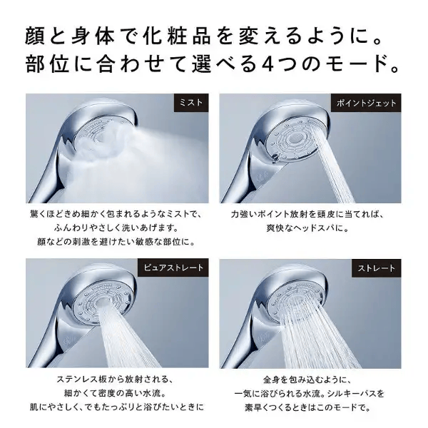 リファ ReFa シャワーヘッド FINE BUBBLE U RS-BH-02A ホワイト【正規品】